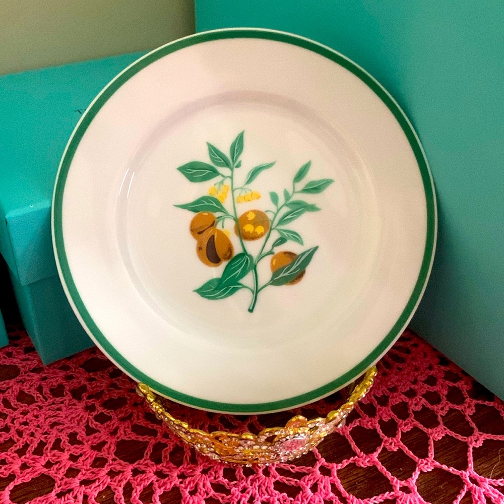 Tiffany & Co Decorative Salad Dessert Plate For McCormick RARE Vintage
